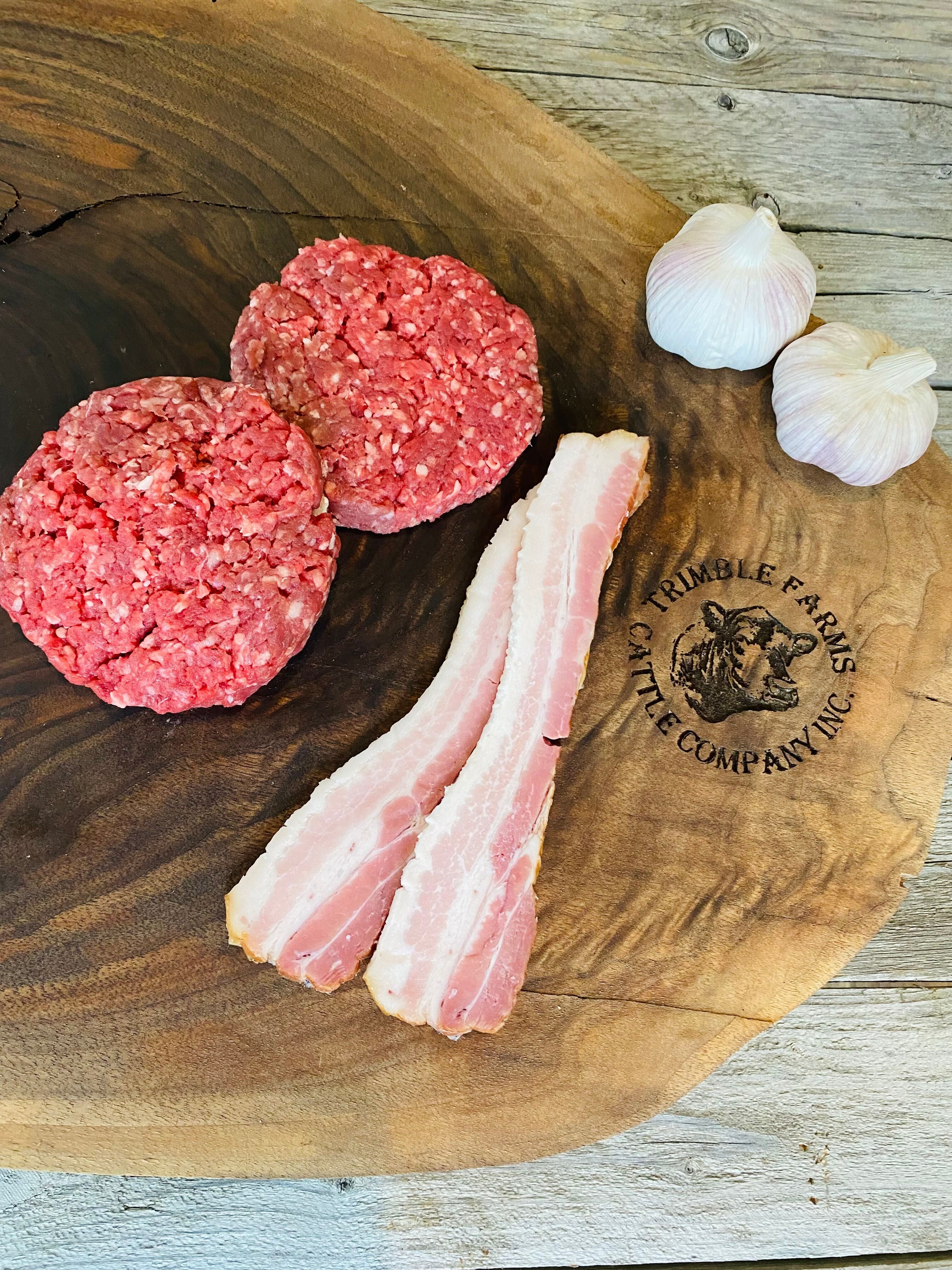 Beef x Bacon Patties | Trimble Farms Cattle Company